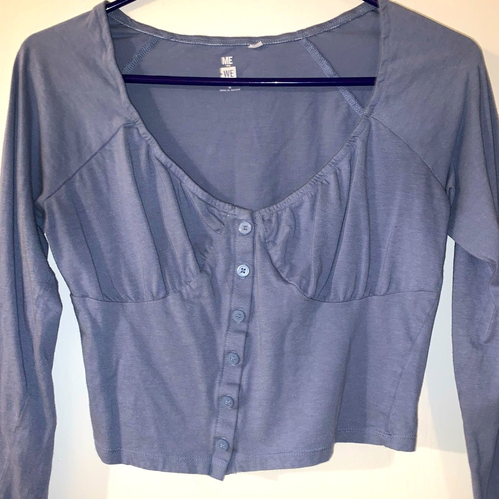 Crop top long sleeve